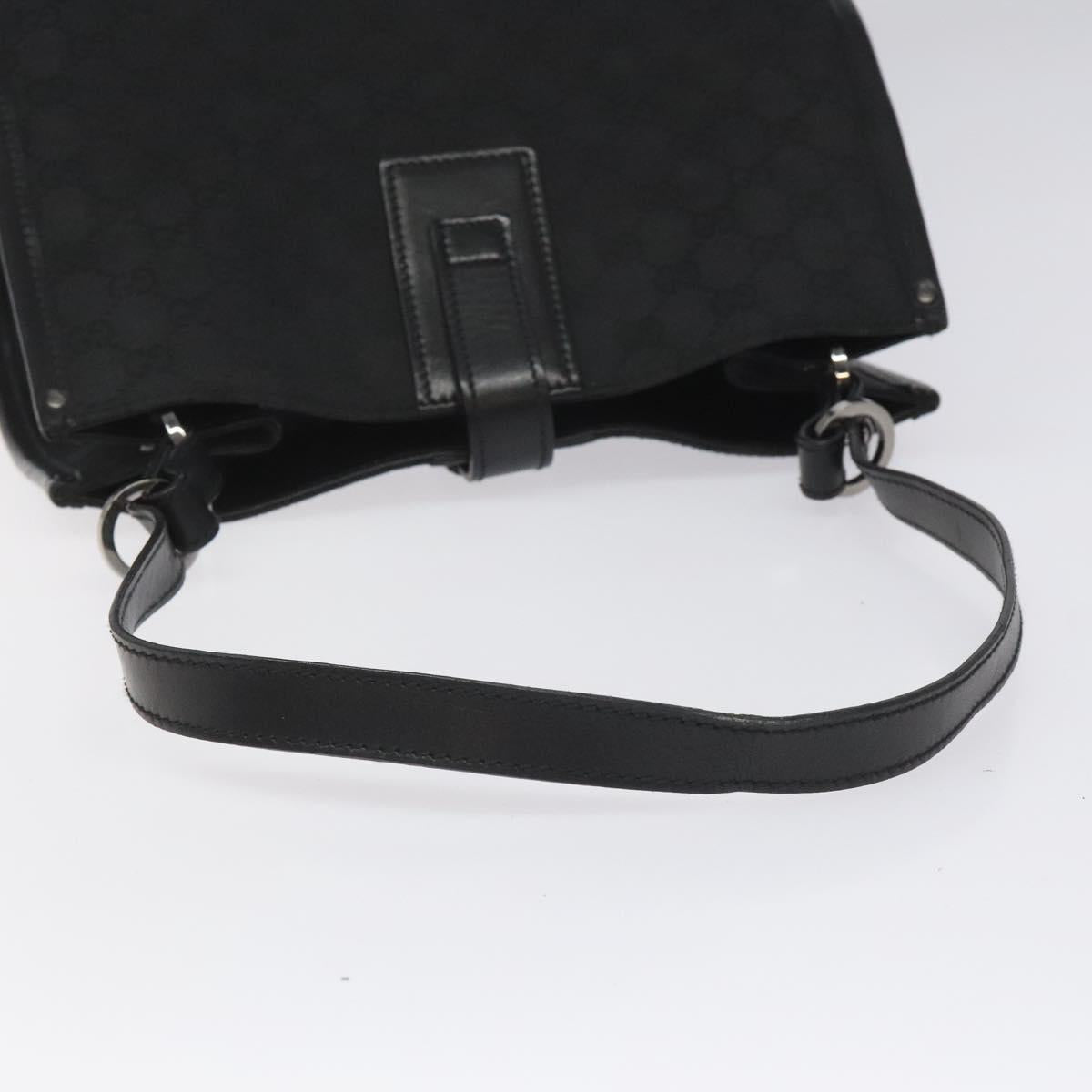 Gucci Black Canvas Gg Canvas