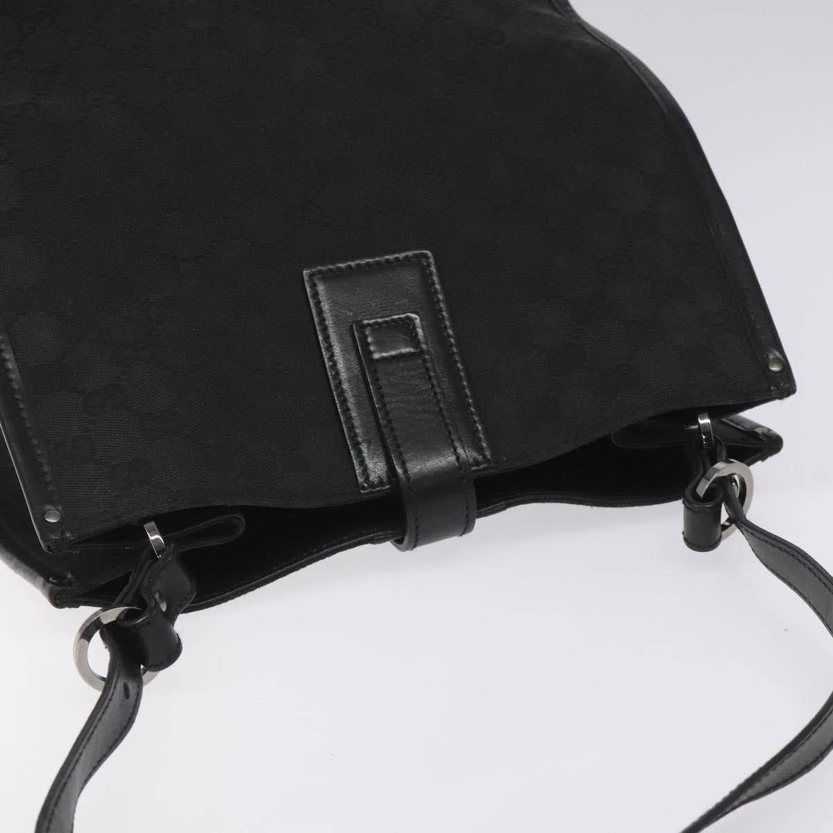 Gucci Black Canvas Gg Canvas