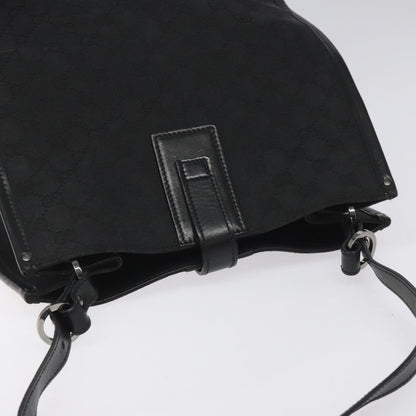 Gucci Black Canvas Gg Canvas