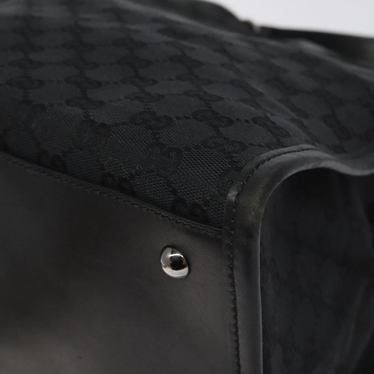 Gucci Black Canvas Gg Canvas