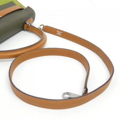 Hermès Green Leather Kelly 32