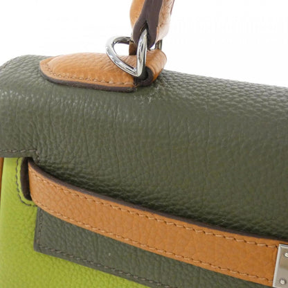 Hermès Green Leather Kelly 32