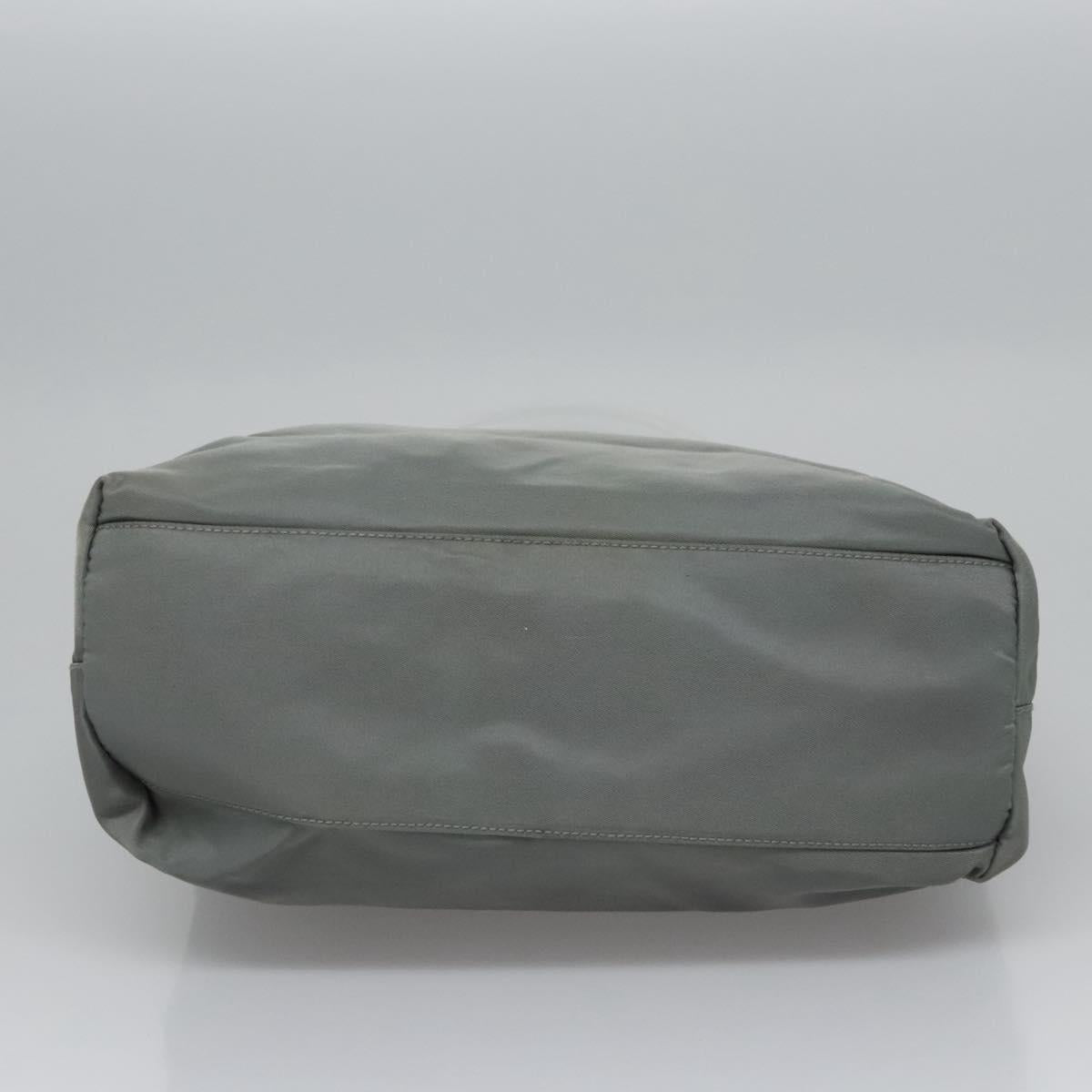 Prada Gray Synthetic Tessuto