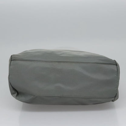 Prada Gray Synthetic Tessuto