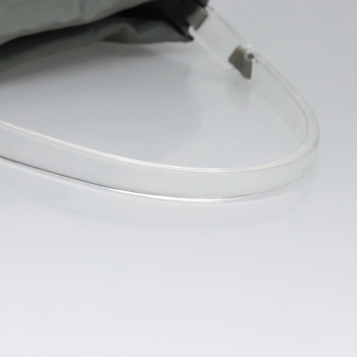 Prada Gray Synthetic Tessuto