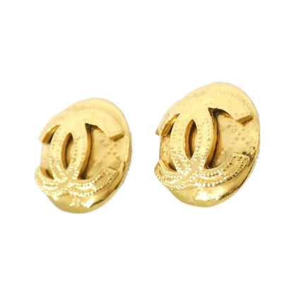 Chanel Gold Gold Plated Coco Mark