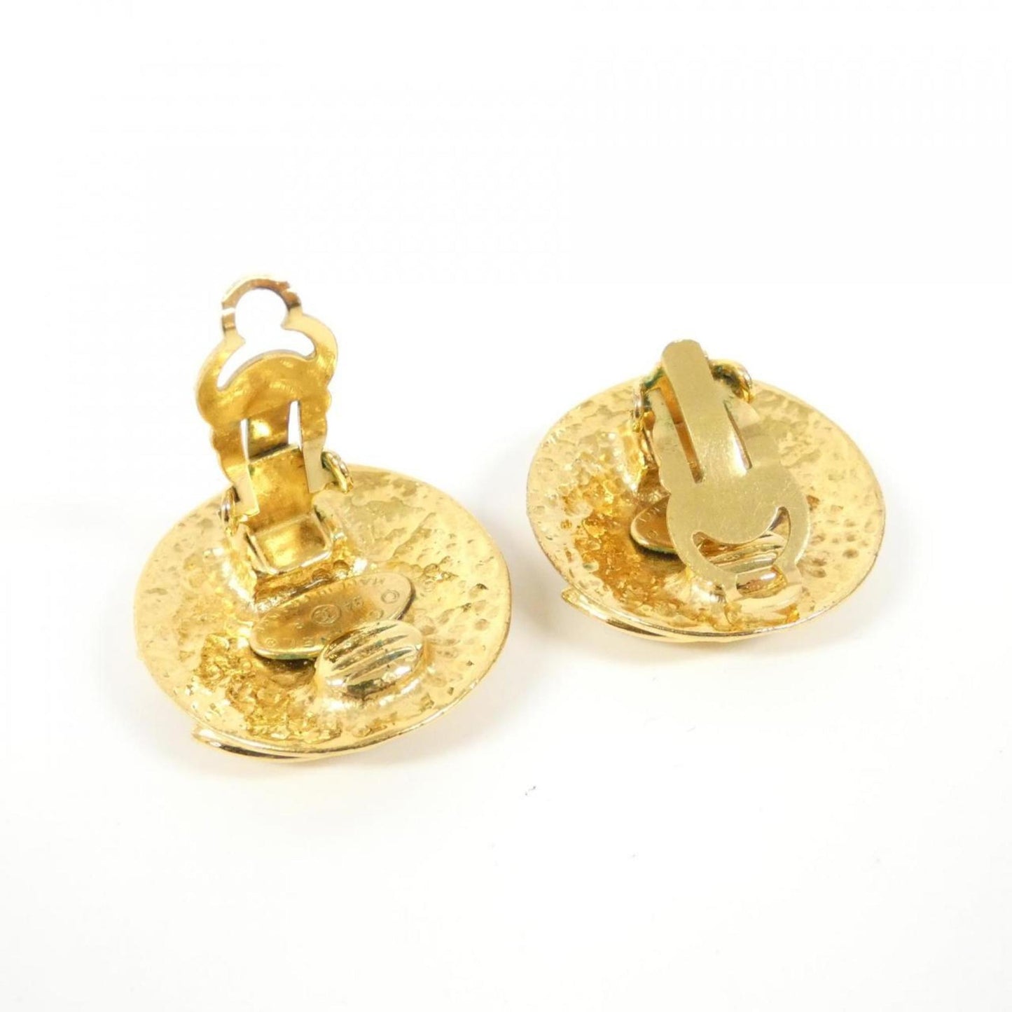 Chanel Gold Gold Plated Coco Mark