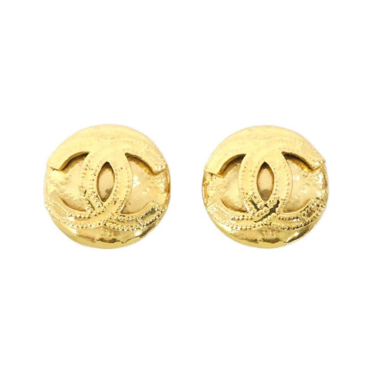 Chanel Gold Gold Plated Coco Mark