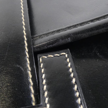 Hermès Black Leather Jige