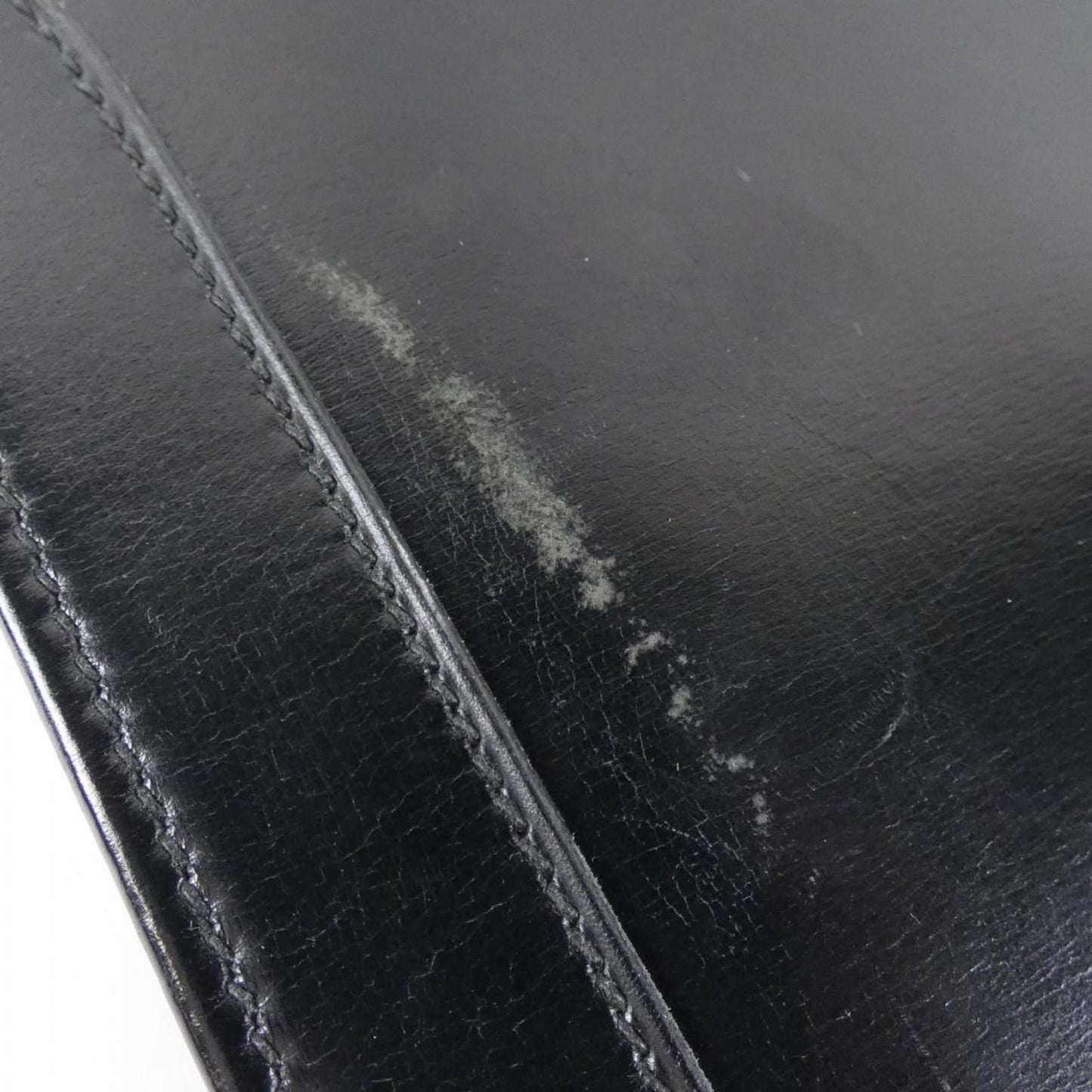 Hermès Black Leather Jige