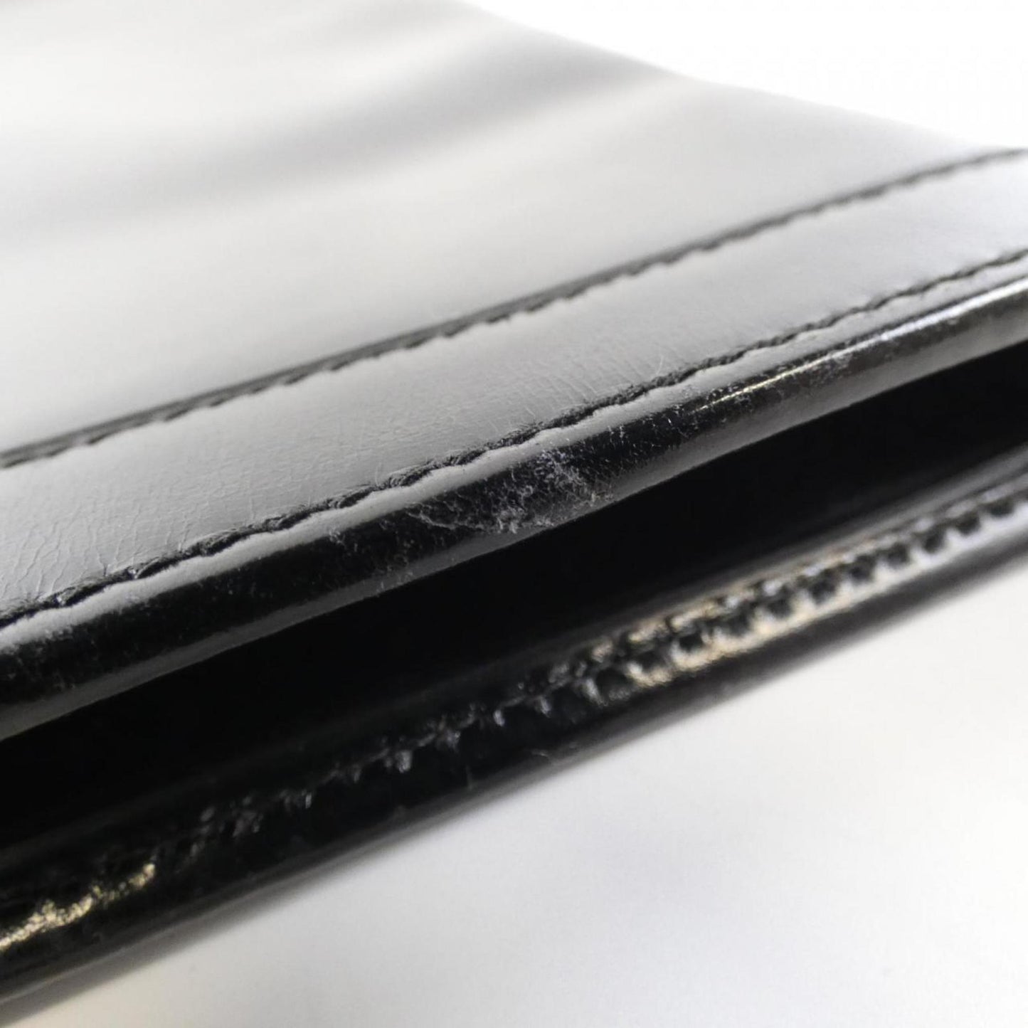 Hermès Black Leather Jige