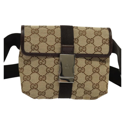 Gucci Brown Canvas Gg Canvas