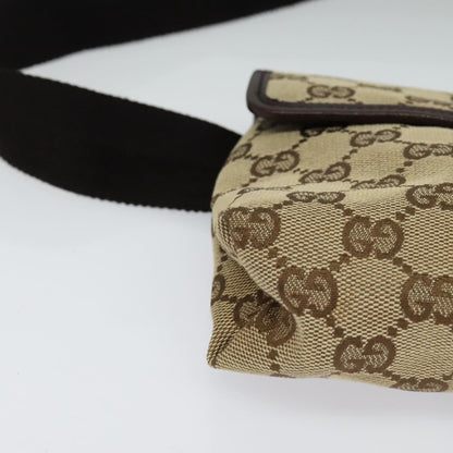 Gucci Brown Canvas Gg Canvas