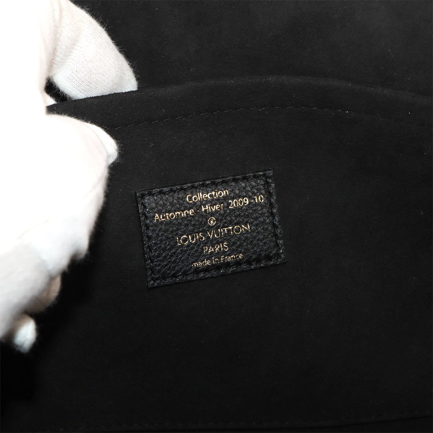 Louis Vuitton Black Canvas Alma