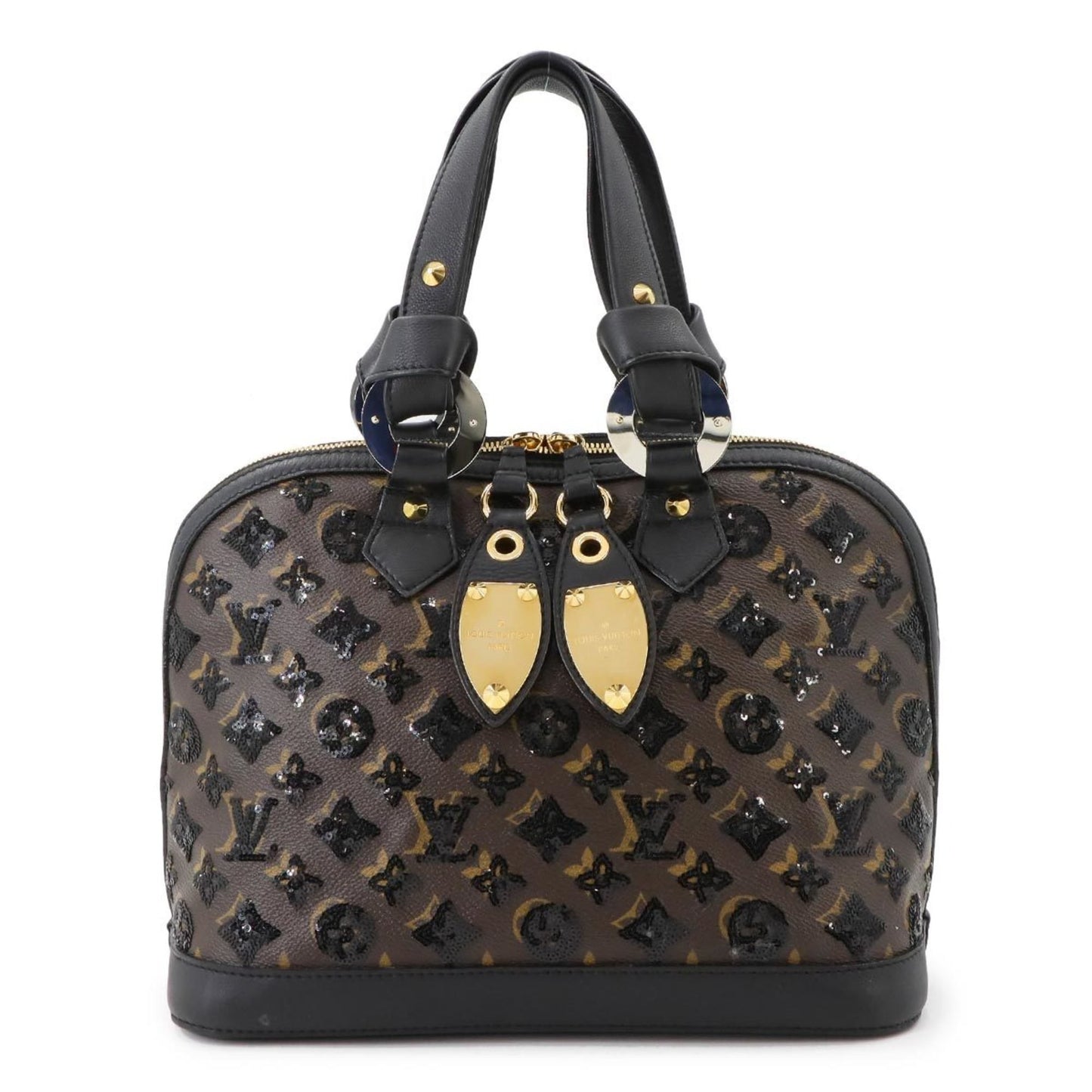 Louis Vuitton Black Canvas Alma