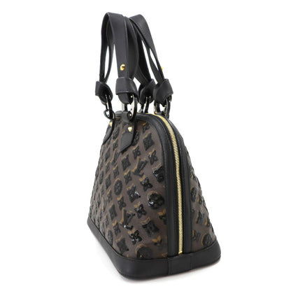 Louis Vuitton Black Canvas Alma