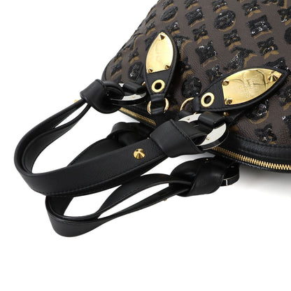 Louis Vuitton Black Canvas Alma