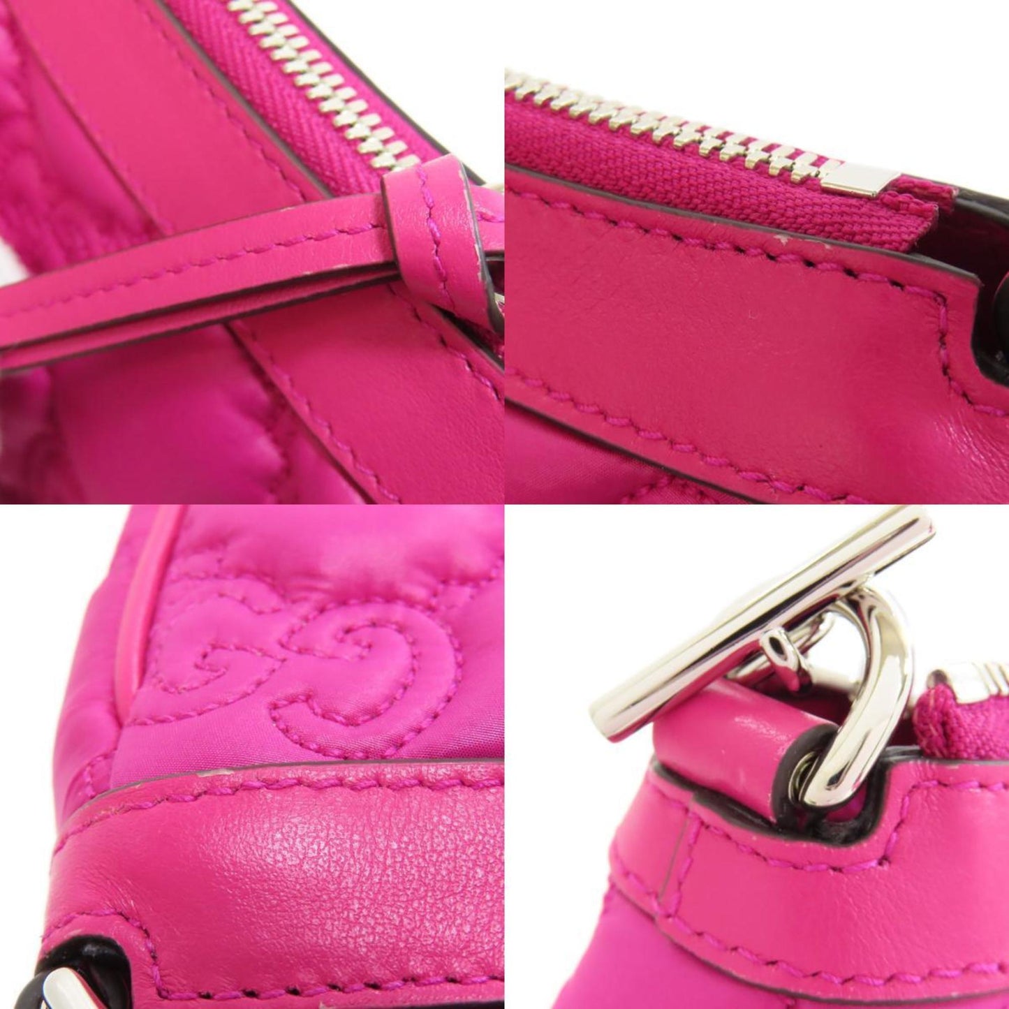 Gucci Pink Synthetic Gg Matelassé