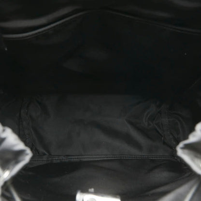Prada Black Exotic Leathers Re-nylon