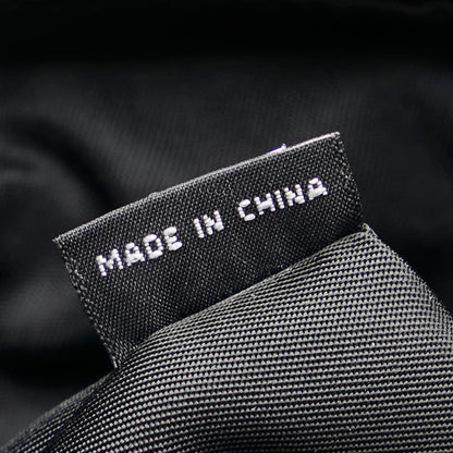 Prada Black Exotic Leathers Re-nylon