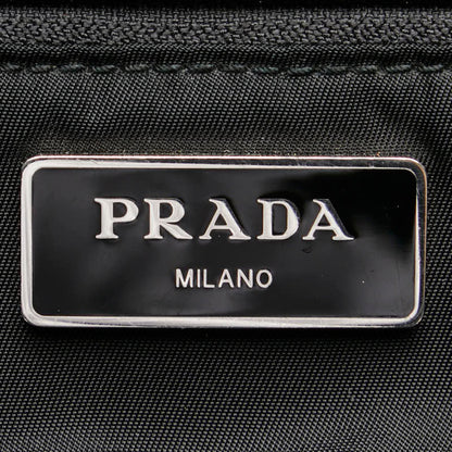 Prada Black Exotic Leathers Re-nylon