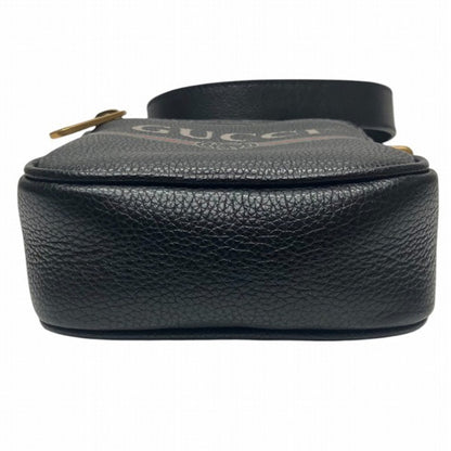 Gucci Black Leather Ophidia