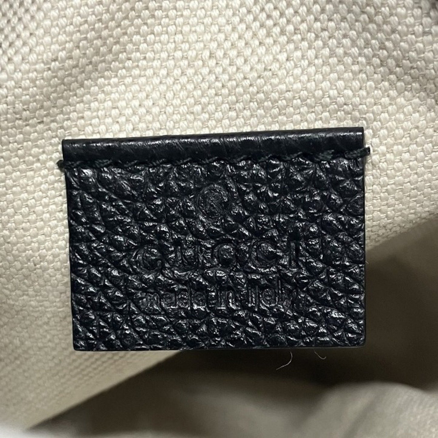 Gucci Black Leather Ophidia
