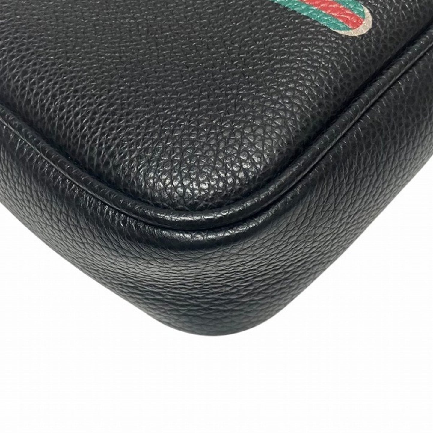 Gucci Black Leather Ophidia