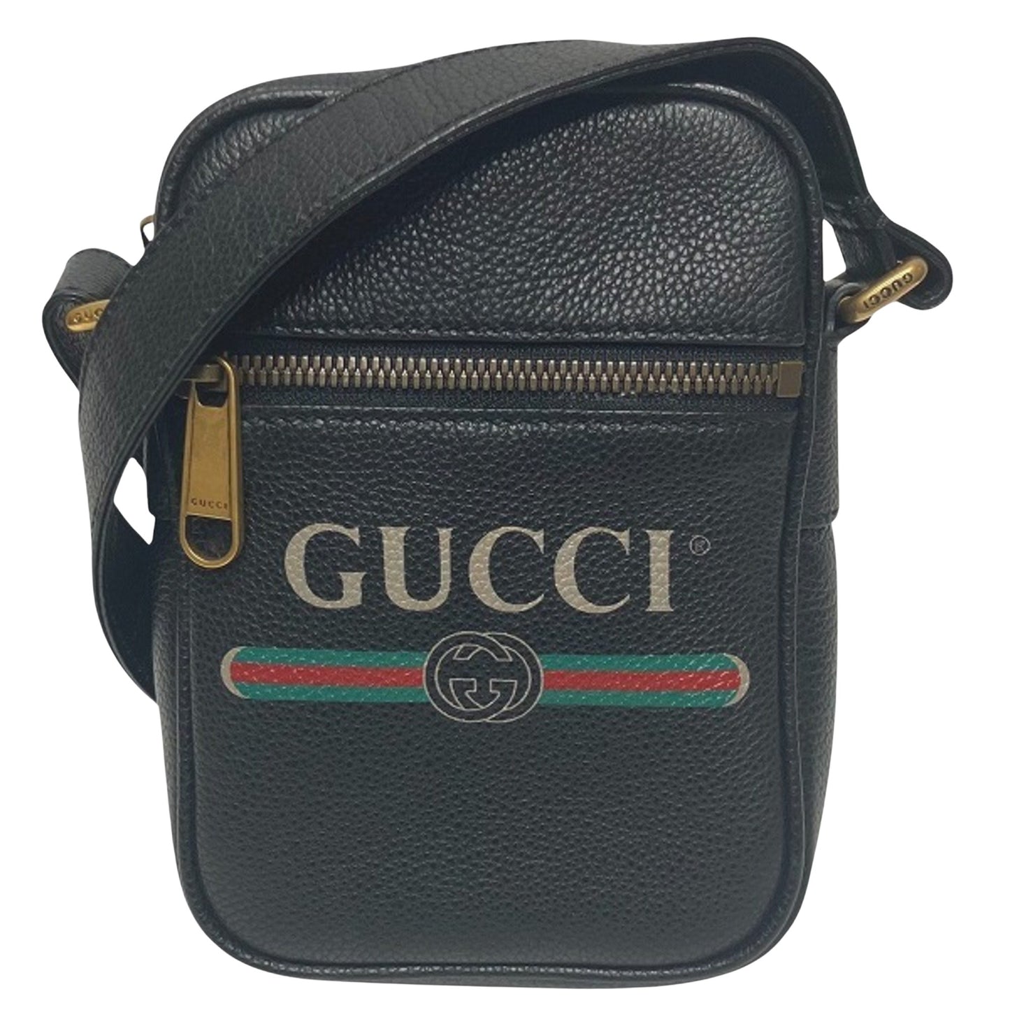 Gucci Black Leather Ophidia