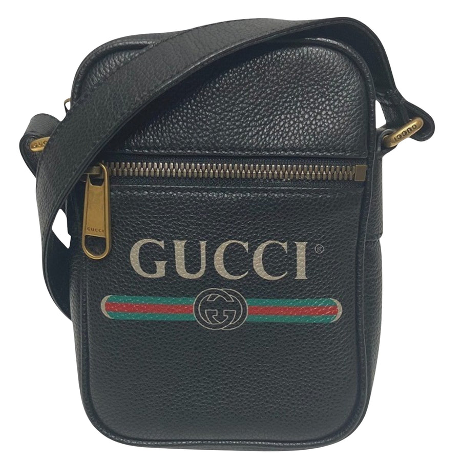 Gucci Black Leather Ophidia