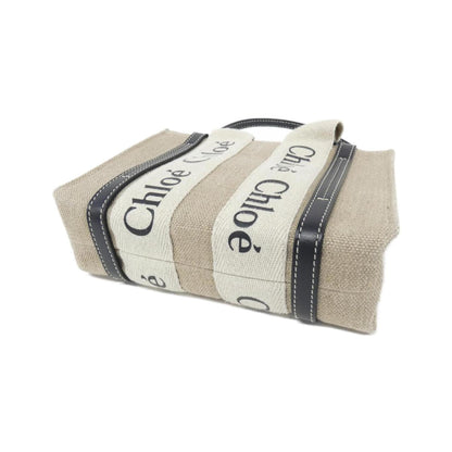 Chloé Brown Canvas Woody