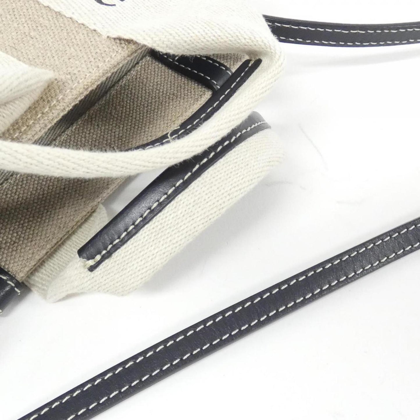 Chloé Brown Canvas Woody