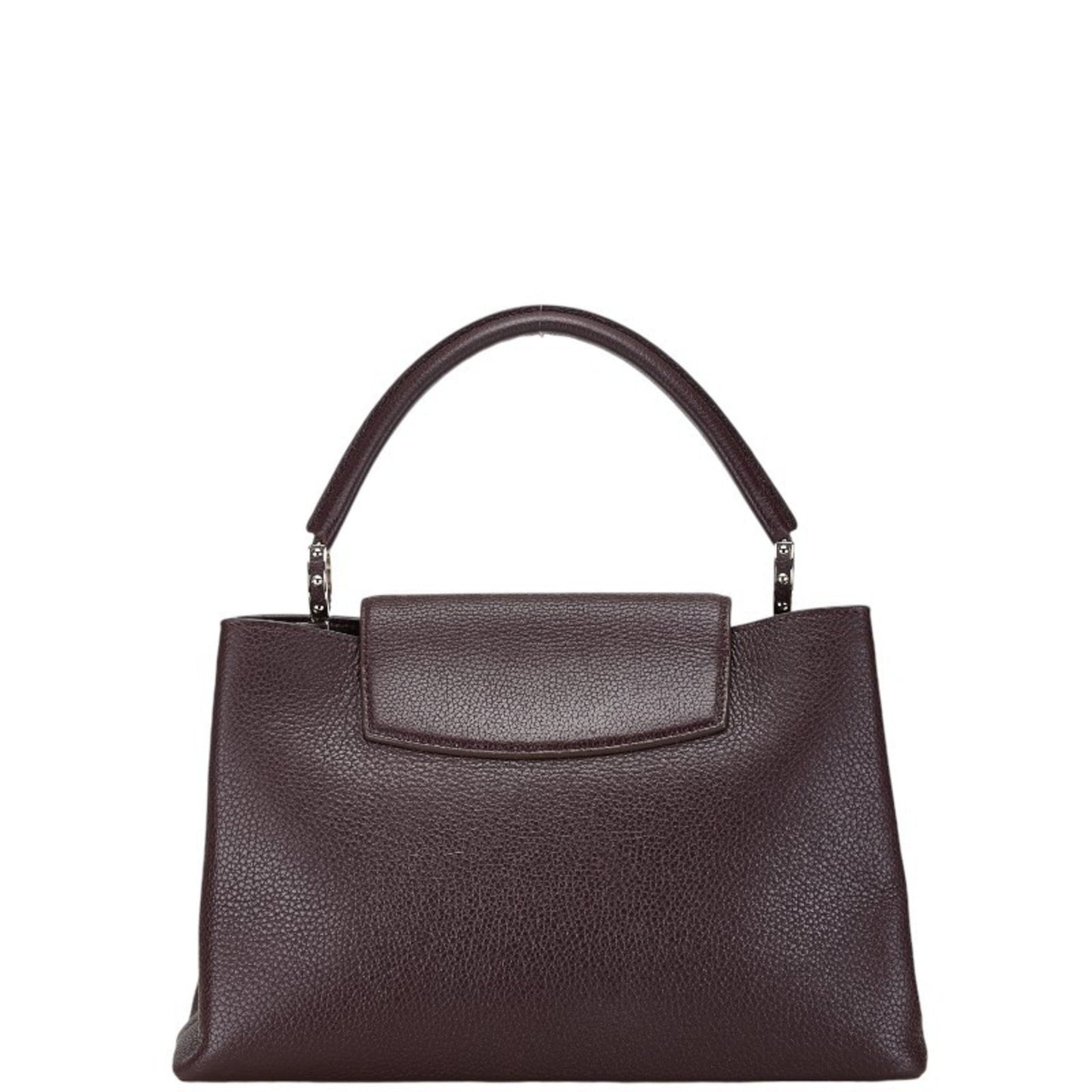 Louis Vuitton Purple Leather Capucines