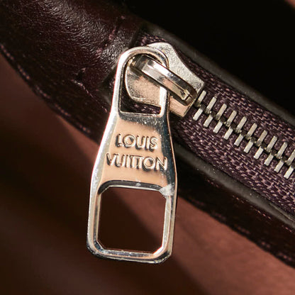 Louis Vuitton Purple Leather Capucines