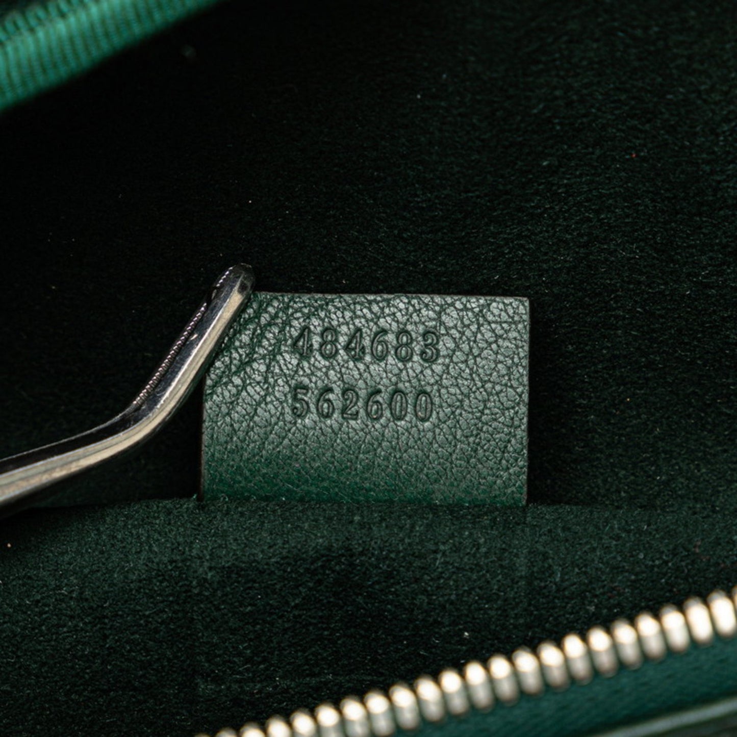 Gucci Green Leather Ophidia