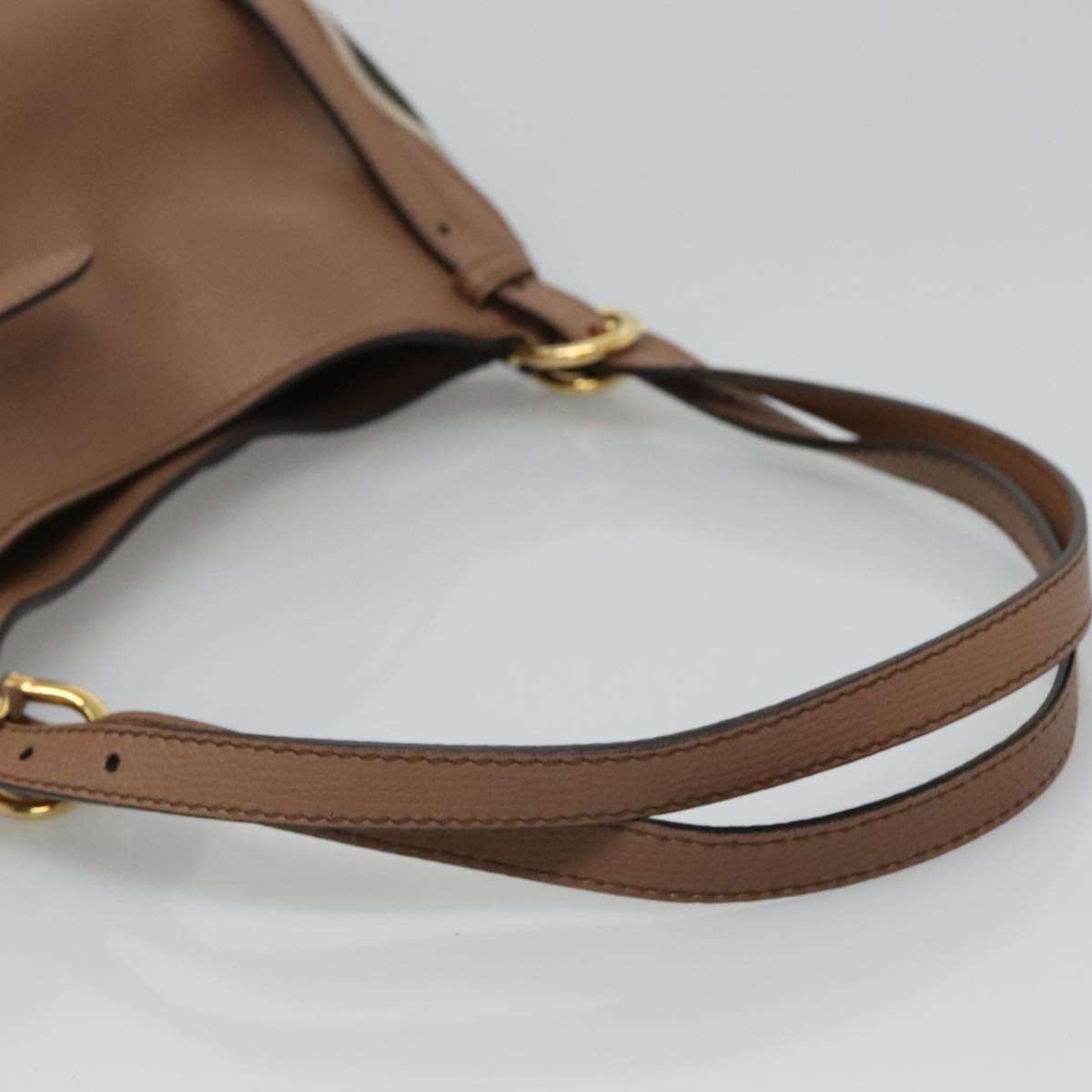 Burberry Brown Leather Canterbury