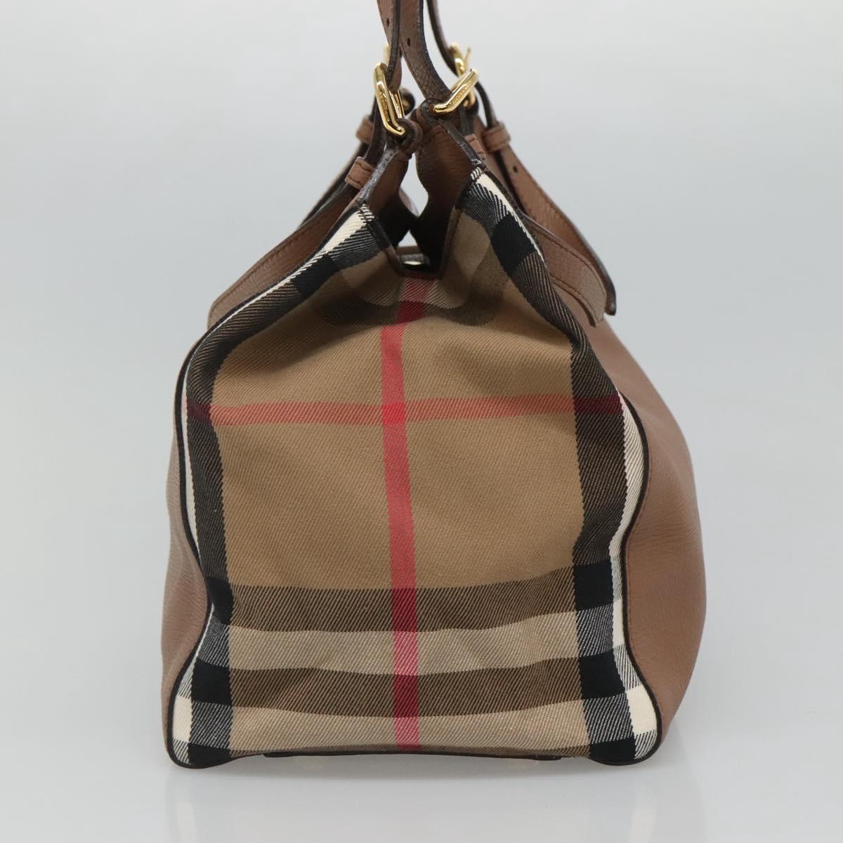 Burberry Brown Leather Canterbury