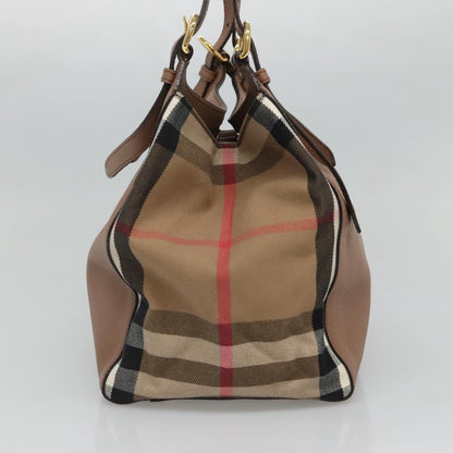 Burberry Brown Leather Canterbury