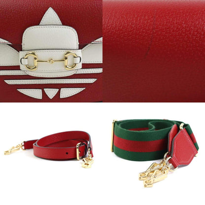 Gucci Red Leather Horsebit