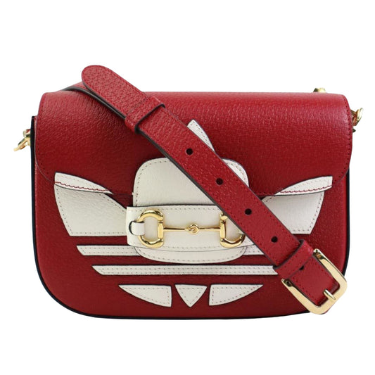 Gucci Red Leather Horsebit
