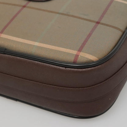 Burberry Brown Canvas Vintage Check