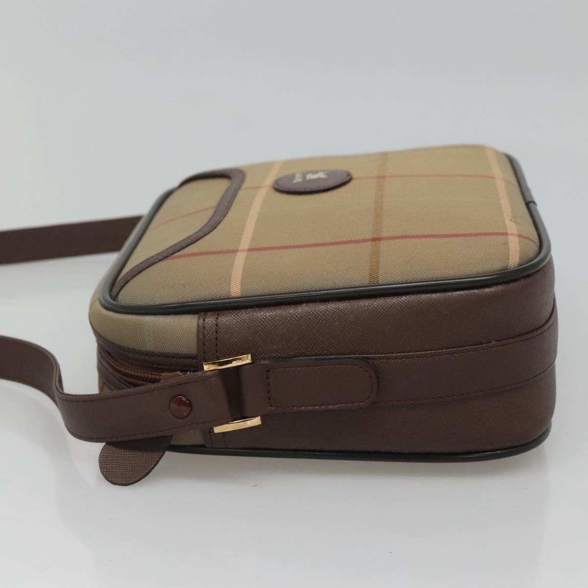 Burberry Brown Canvas Vintage Check