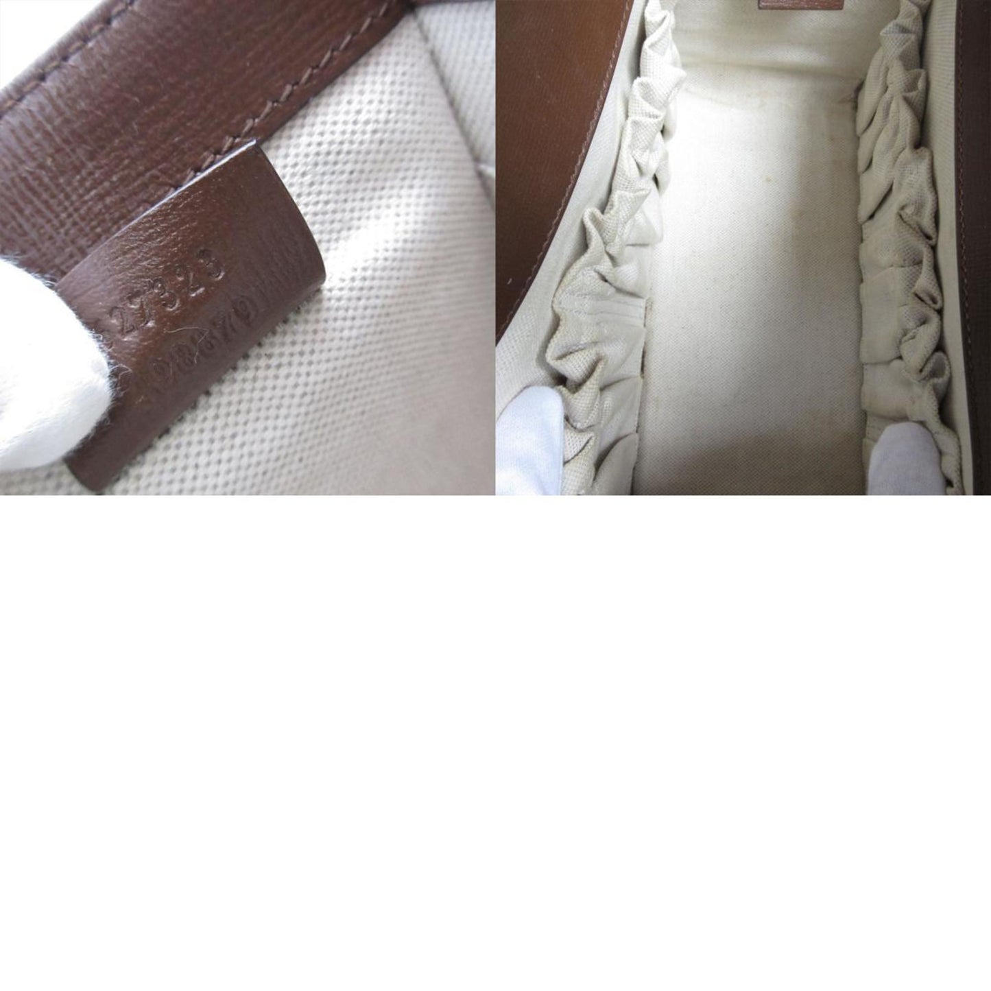 Gucci Brown Canvas Horsebit