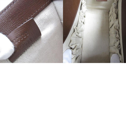 Gucci Brown Canvas Horsebit