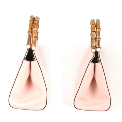 Gucci Pink Leather Nymphaea