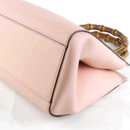 Gucci Pink Leather Nymphaea