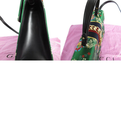Gucci Green Leather Sylvie