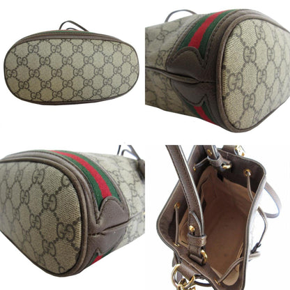 Gucci Brown Canvas Ophidia