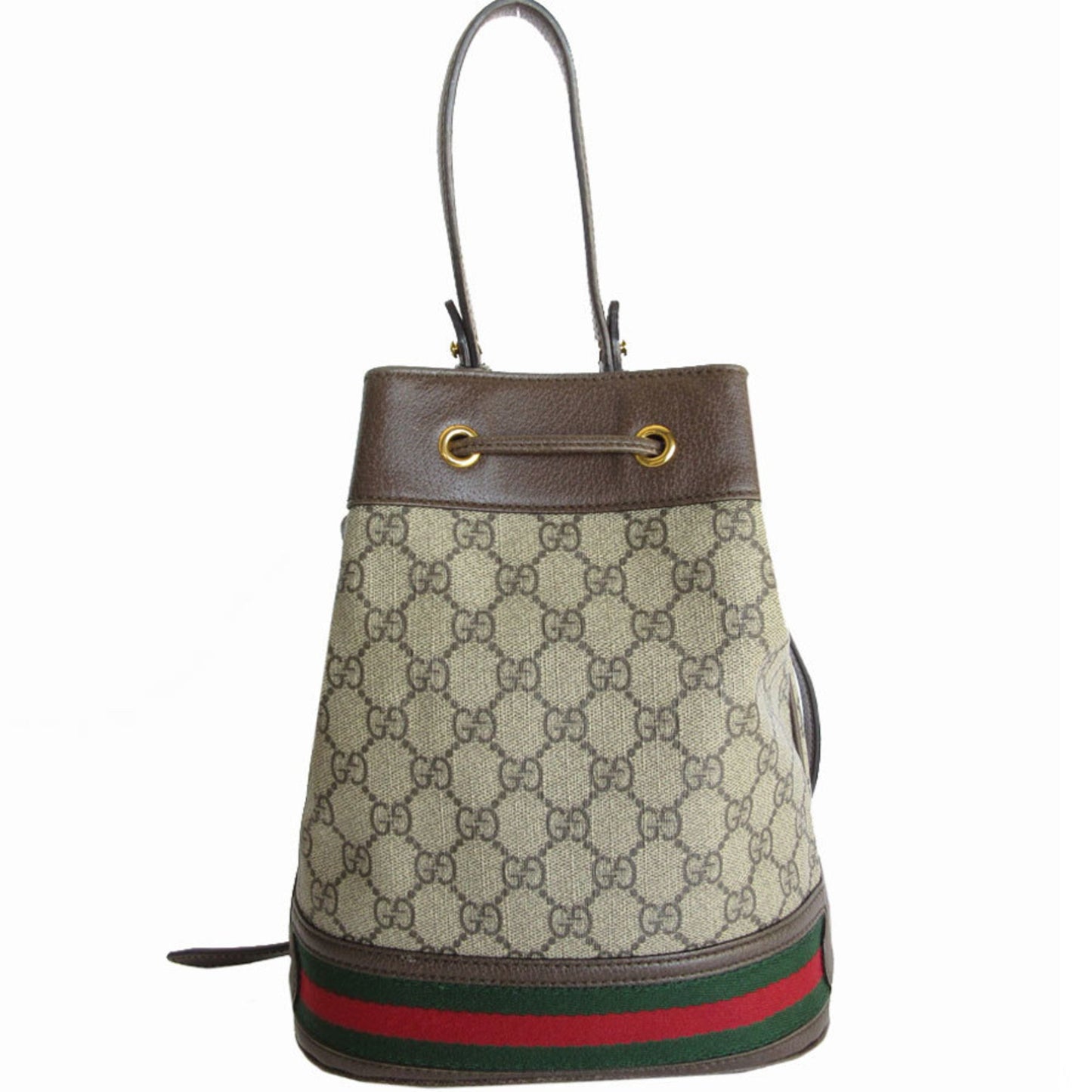 Gucci Brown Canvas Ophidia