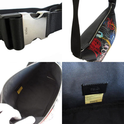 Fendi Black Synthetic Shoulder